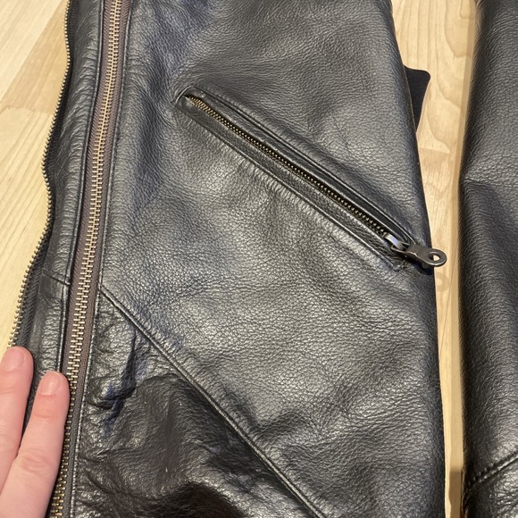 Harley Davidson Women's Black Leather Riding Gear Deluxe Chaps ~ 98097-06VW ~ XS - Picture 5 of 14